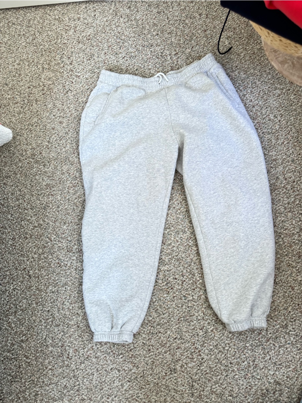 Abercrombie & Fitch Light Gray Sweatpants